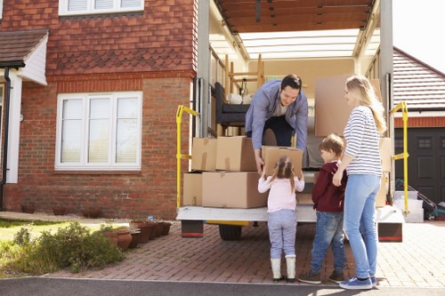 Professional office relocation team planning a business move in Nottinghill
