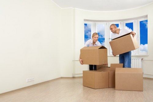 Annual review meeting for modern slavery compliance in a removal company