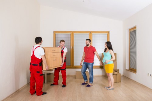 Planning a house move with a removal truck in Notting Hill