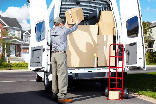 Professional movers handling furniture during Notting Hill removals
