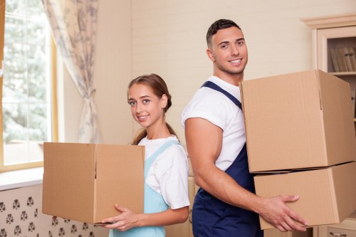 Local removals crew supporting a residential move in Notting Hill