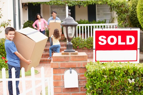 Customer booking a professional removal service by phone